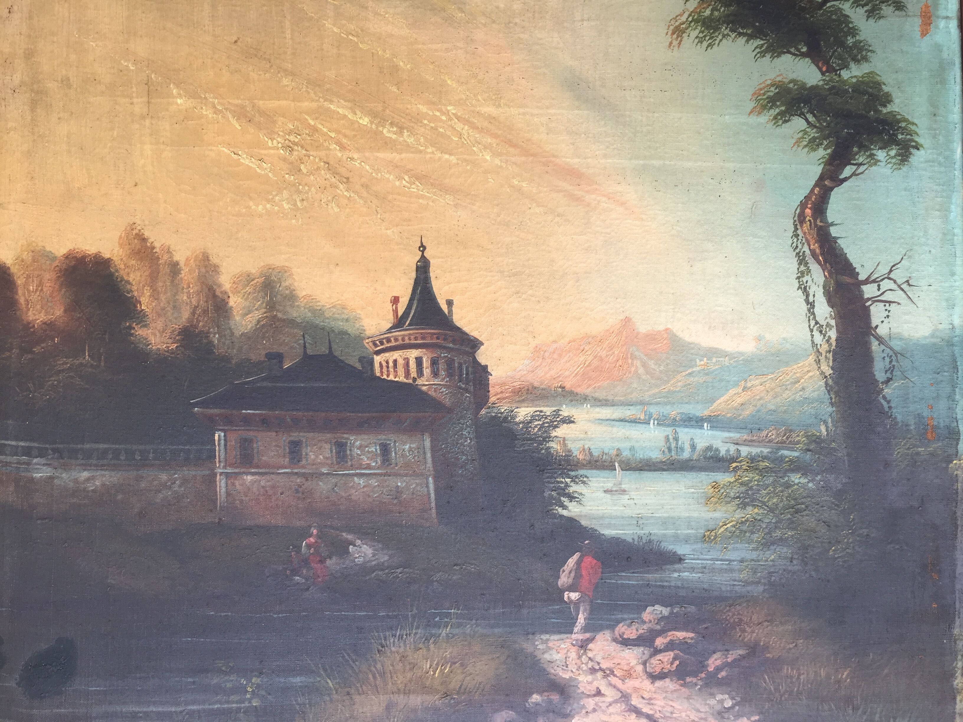 Ancient Trumeau 144 x 80 cm