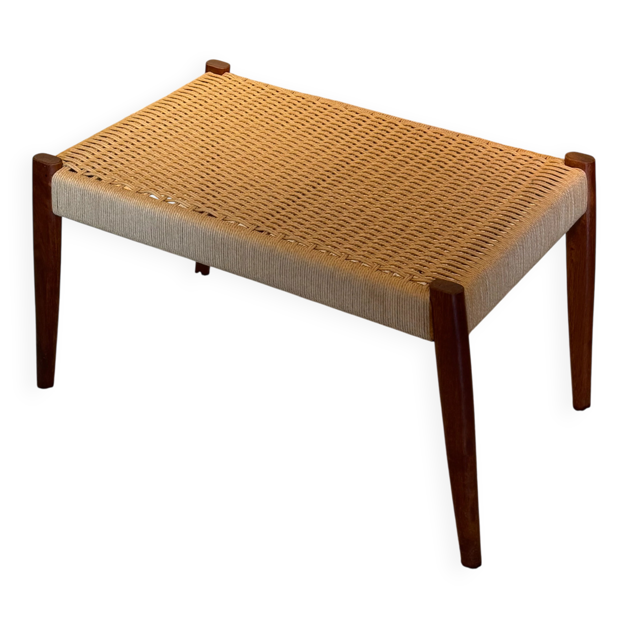 Vintage Scandinavian entrance bench "Aksel"