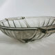 Art Deco pressed moulded glass bowl made in France