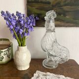 Zoomorphic carafe, vintage rooster carafe