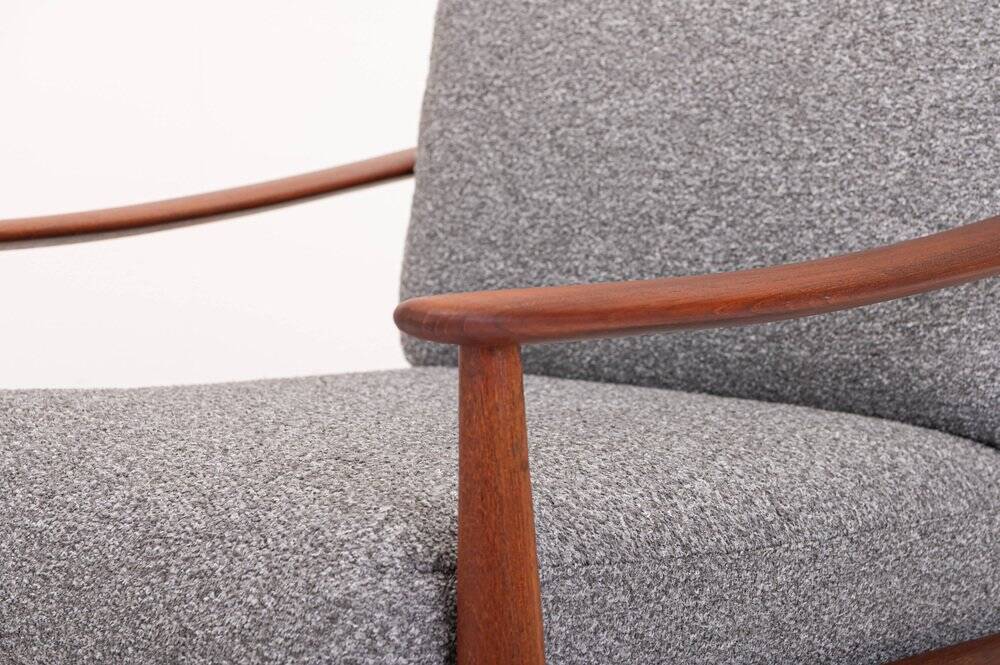 Teak easy chair by Carl Straub, 1960s