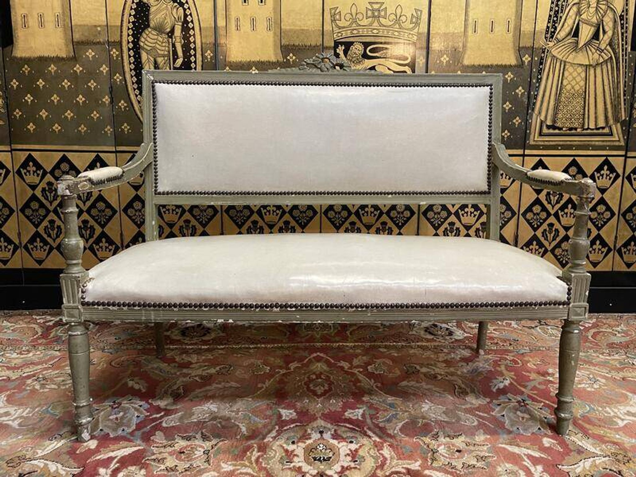 Banquette de style Louis XVI