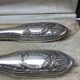 Stuffed silver salad cutlery