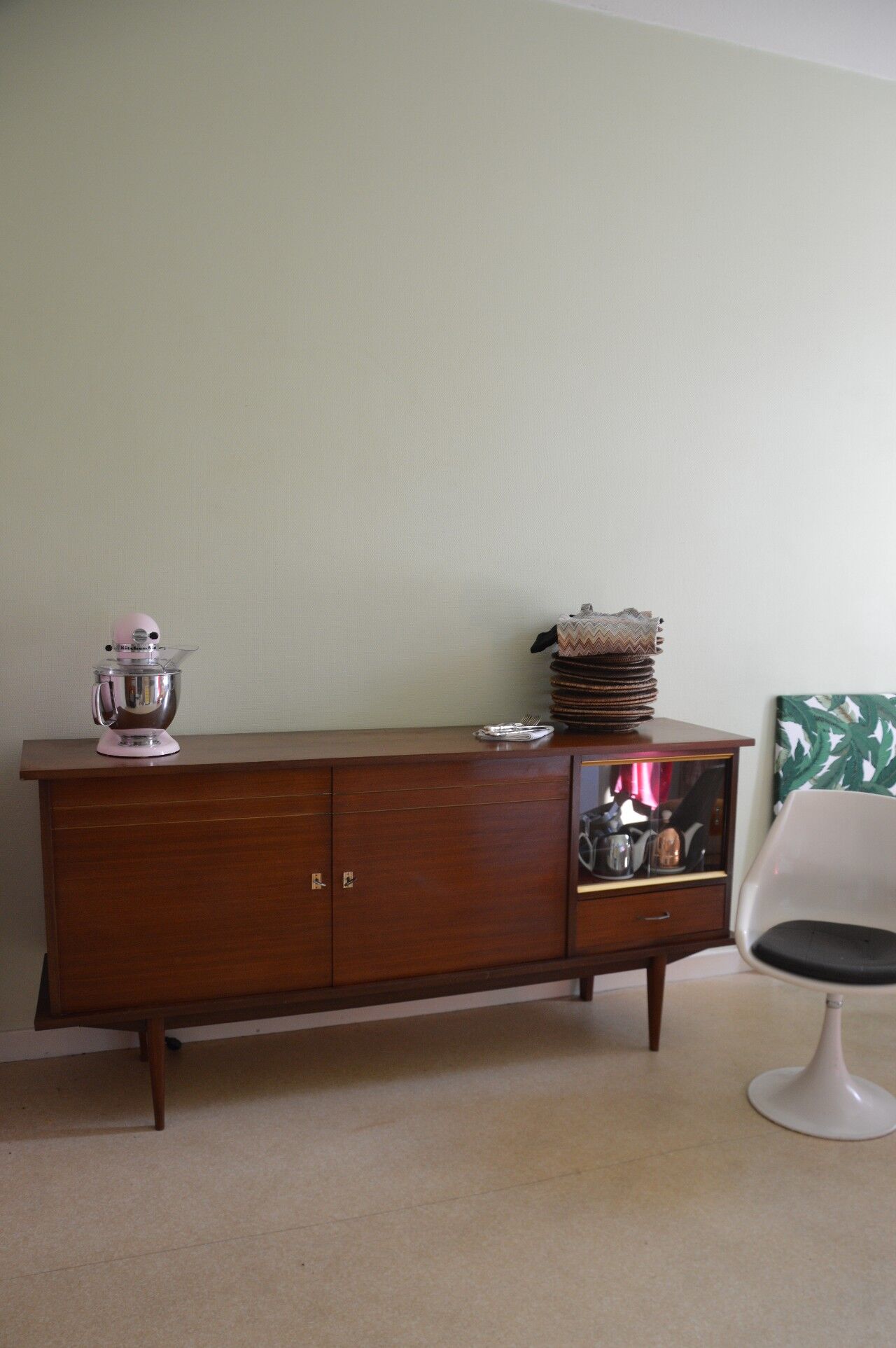 Low sideboard in the 1960s