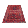 Ancien tapis d'orient turkmen engsi ersari - 203 x 137 cm