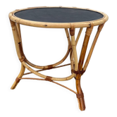Table basse en rotin