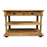 Walnut console