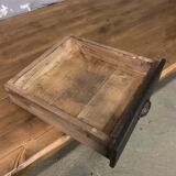 Skated farm table