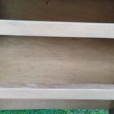 Old vintage chest of drawers with compass feet