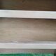 Commode vintage ancienne pieds compas
