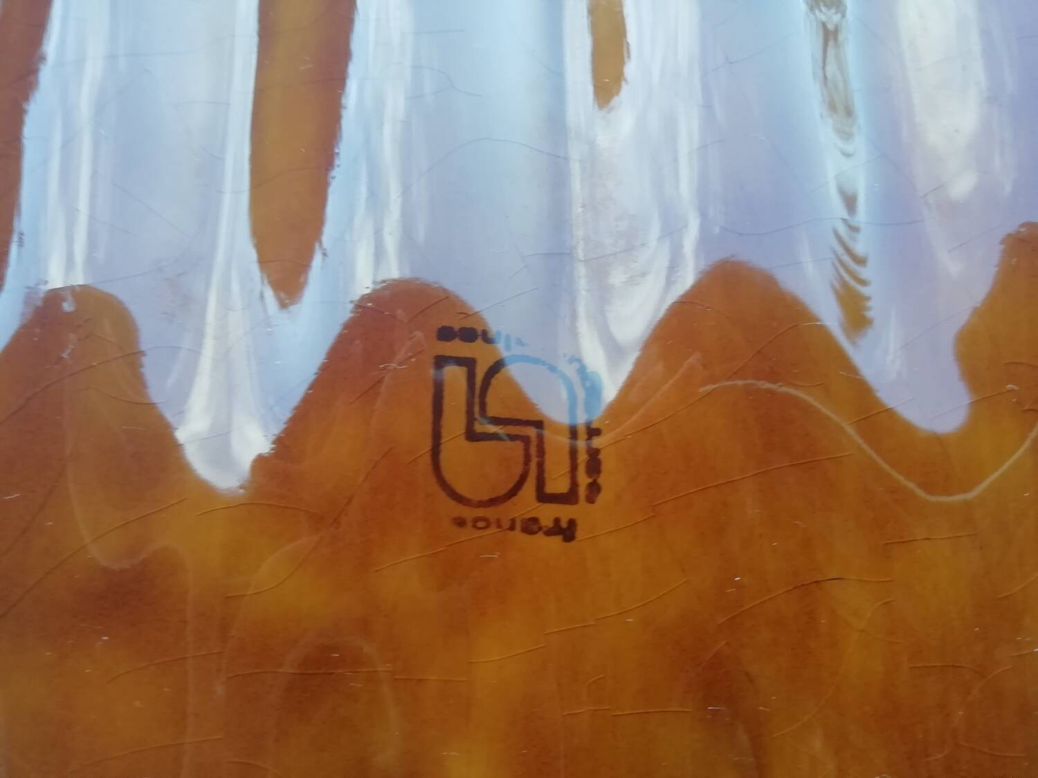 Asparagus barbotine dish