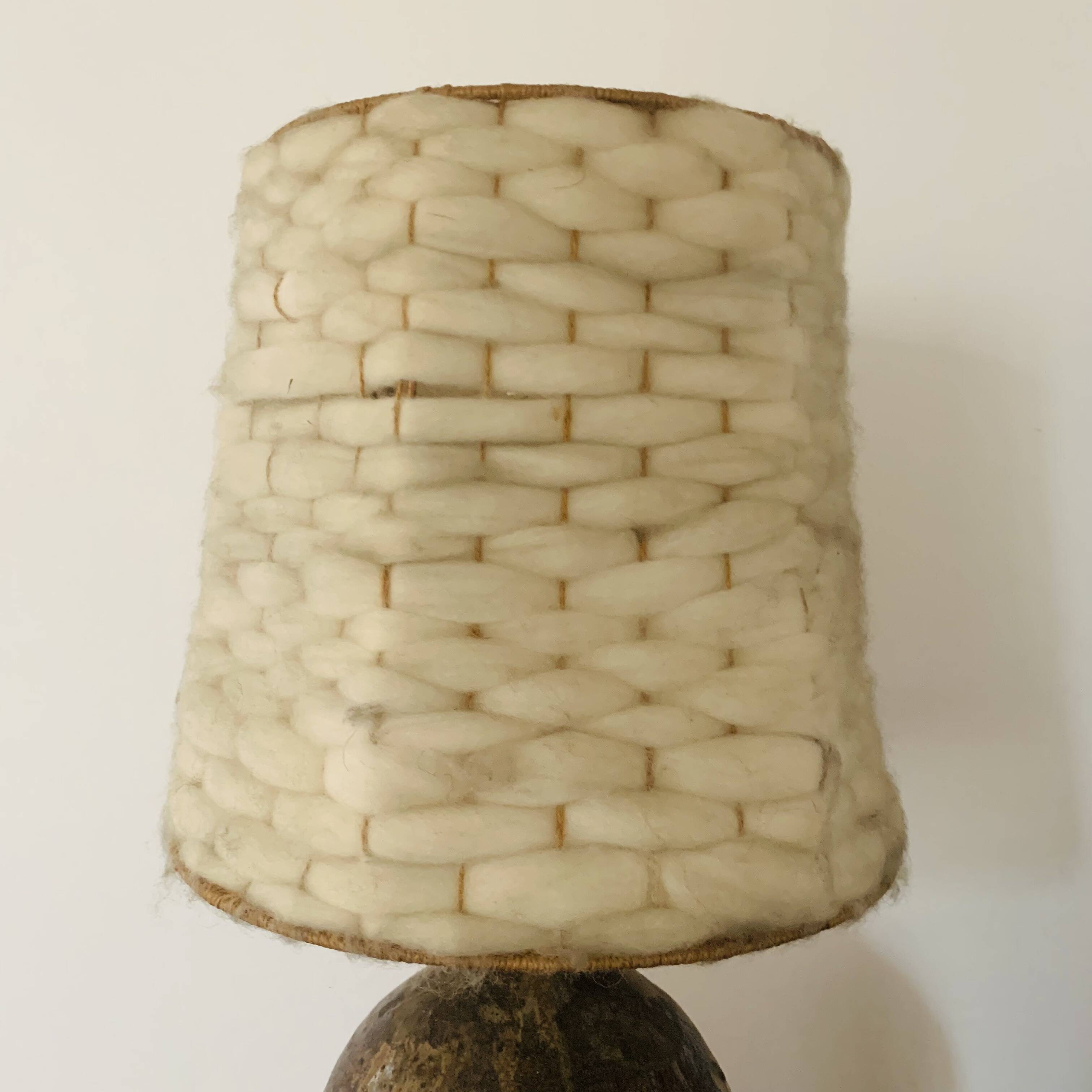 Stoneware lamp