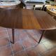 Scandinavian extendable teak table from the 1960s (butterfly extension)