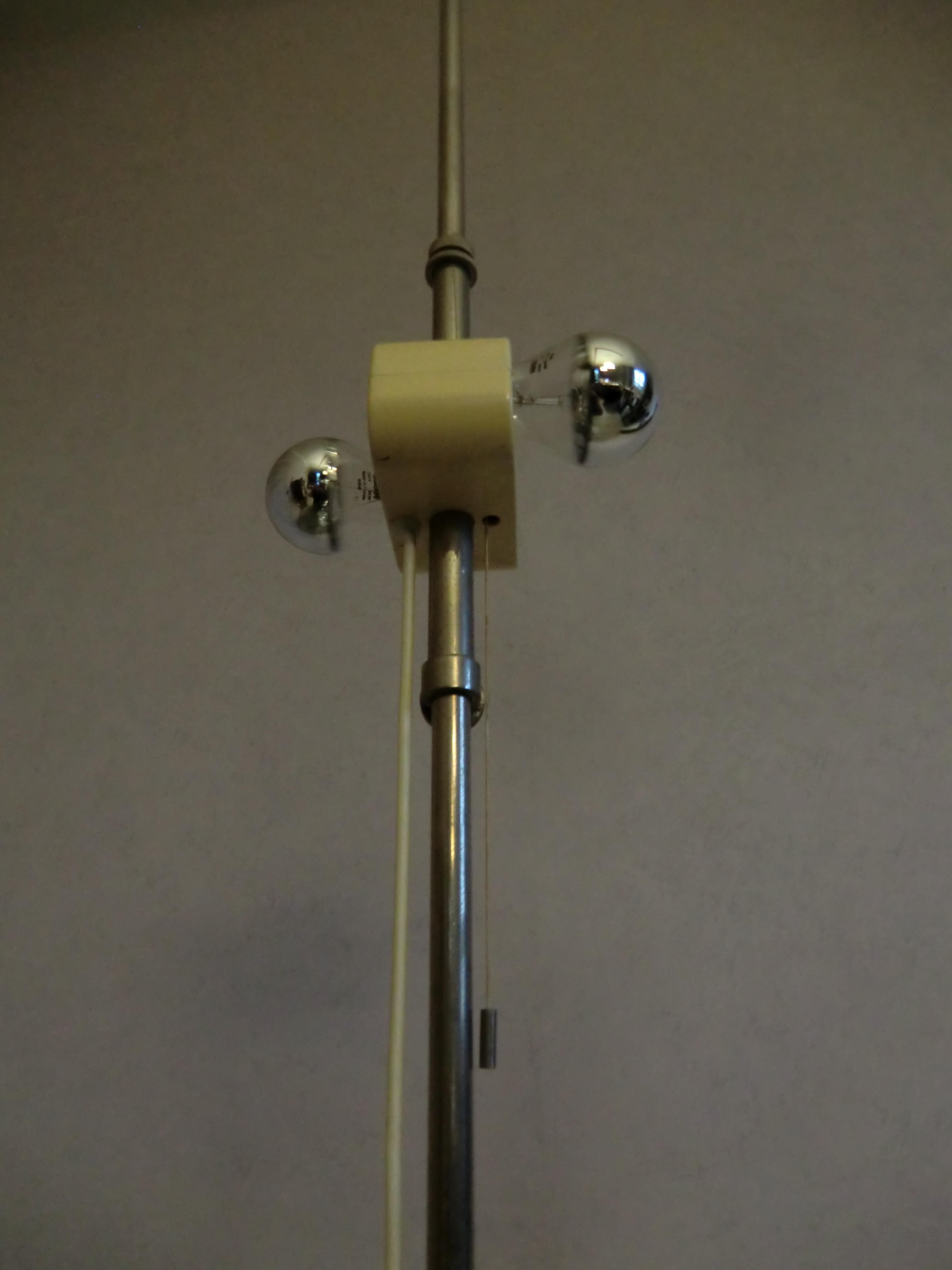 Lampadaire signé BuR (Bauhaus,Ch Dell) 70s