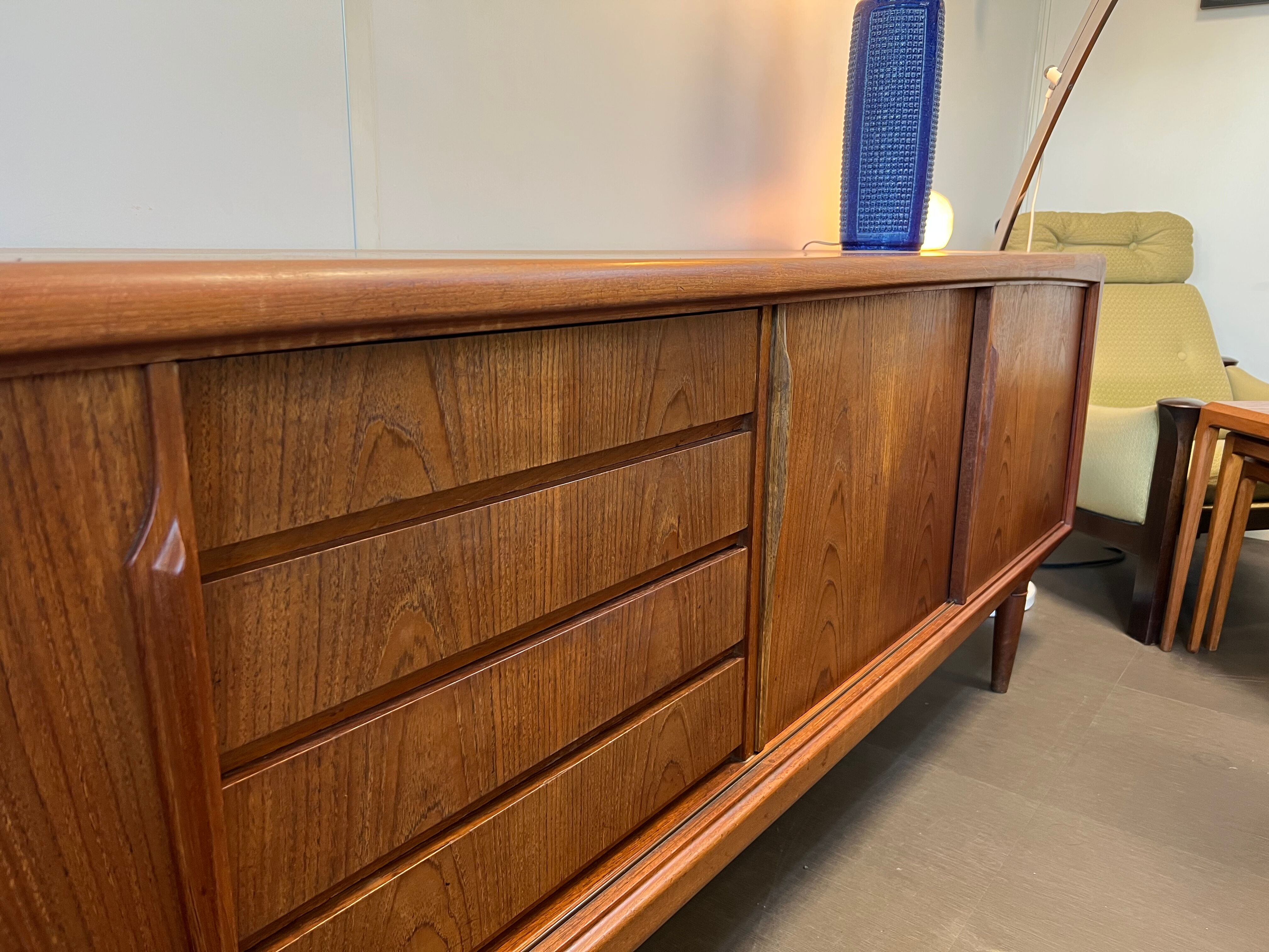 Teak enfilade by Gunni Omann, 1960