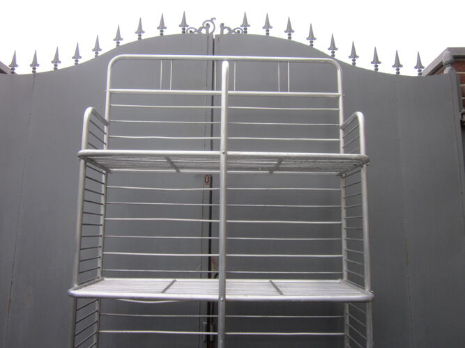 Etag re en alu  presentoir de boulangerie vintage  Selency Etag re en alu  presentoir de boulangerie vintage  Selency