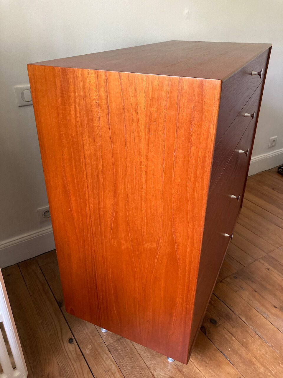 Chest of drawers George Nelson for Herman Miller 5 drawers 50s/60s