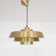 Jo Hammerborg for Fog and Morup, "nova " pendant light, Denmark 1963