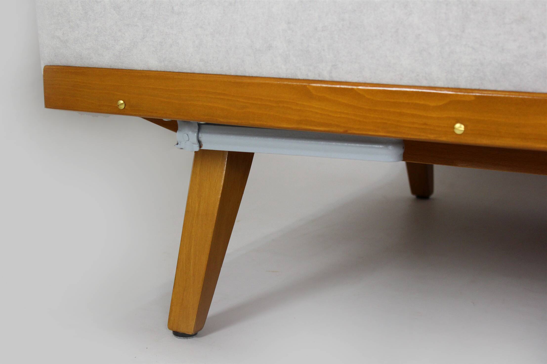 Restored Vintage Modular Corner Sofa Bed with Ottoman, 1960s