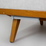 Restored Vintage Modular Corner Sofa Bed with Ottoman, 1960s