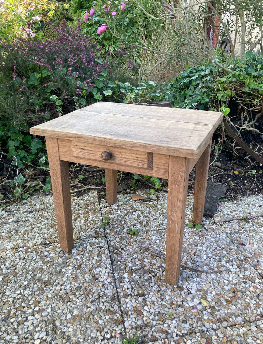 Small vintage farmhouse coffee table