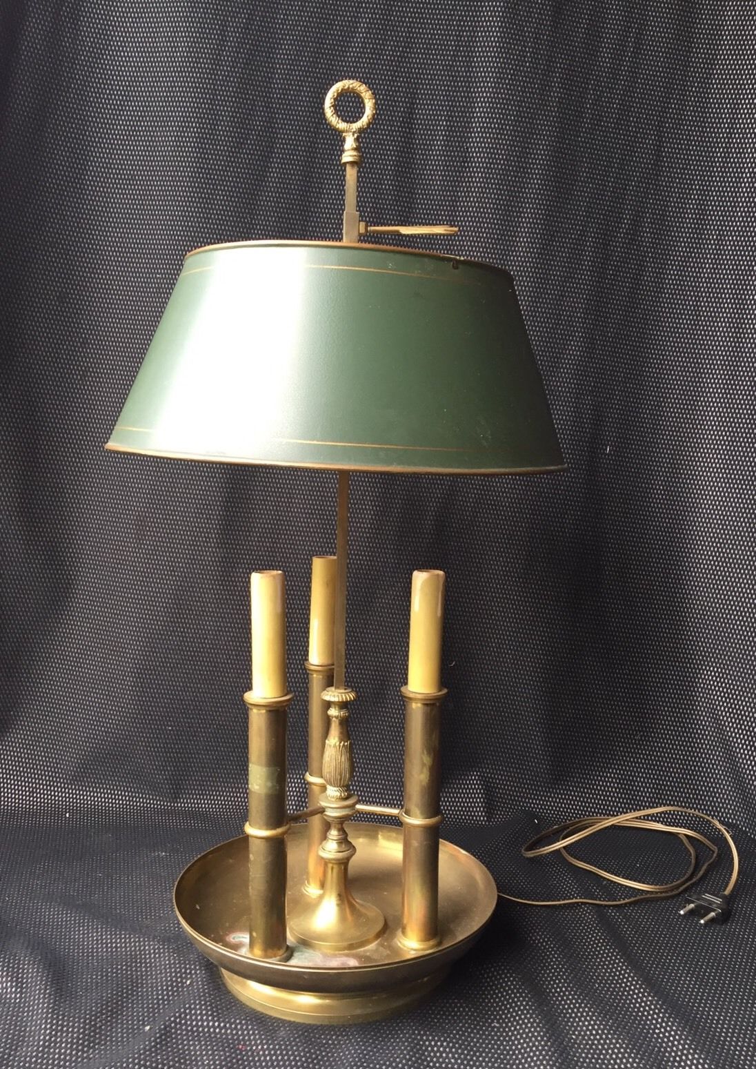 Lamp bouillotte bronze XXth