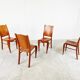 Set of 4 wood dining chairs by Philippe Starck 1989