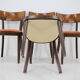 1940s Set of Four Dining Chairs ,Czechoslovakia