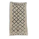 Handmade Moroccan Berber rug 185 x 94 cm