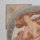 Alphonse Mucha: The Arts, Dance, signed lithograph