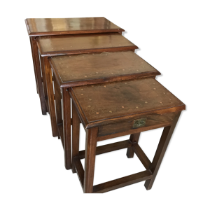 lot de 4 tables gigognes