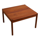 Table basse danoise en teck vintage éditée par Magnus Olesen
