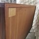 Narrow glass shelf from the 1960s