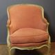Pair of Louis XV Style Bergeres in Painted Beech Circa 1900