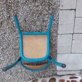 Blue nursery child chair