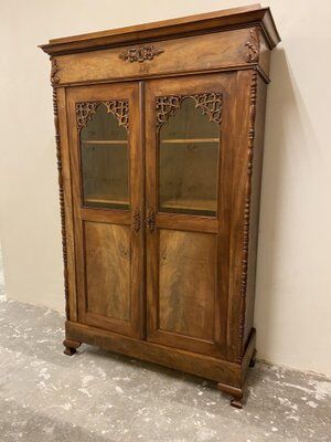 Bibliothèque antique, années 1880