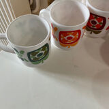Mug cups mobil arcopal vintage