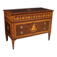 Commode en marqueterie de style Louis XVI italien du 20e siècle