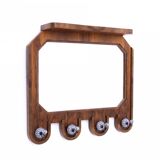 Small Art Deco dressing room with mirror, Poland, 1940s.