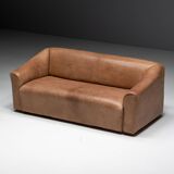 De Sede DS-47 bullhide leather sofa, Switzerland, 1970s