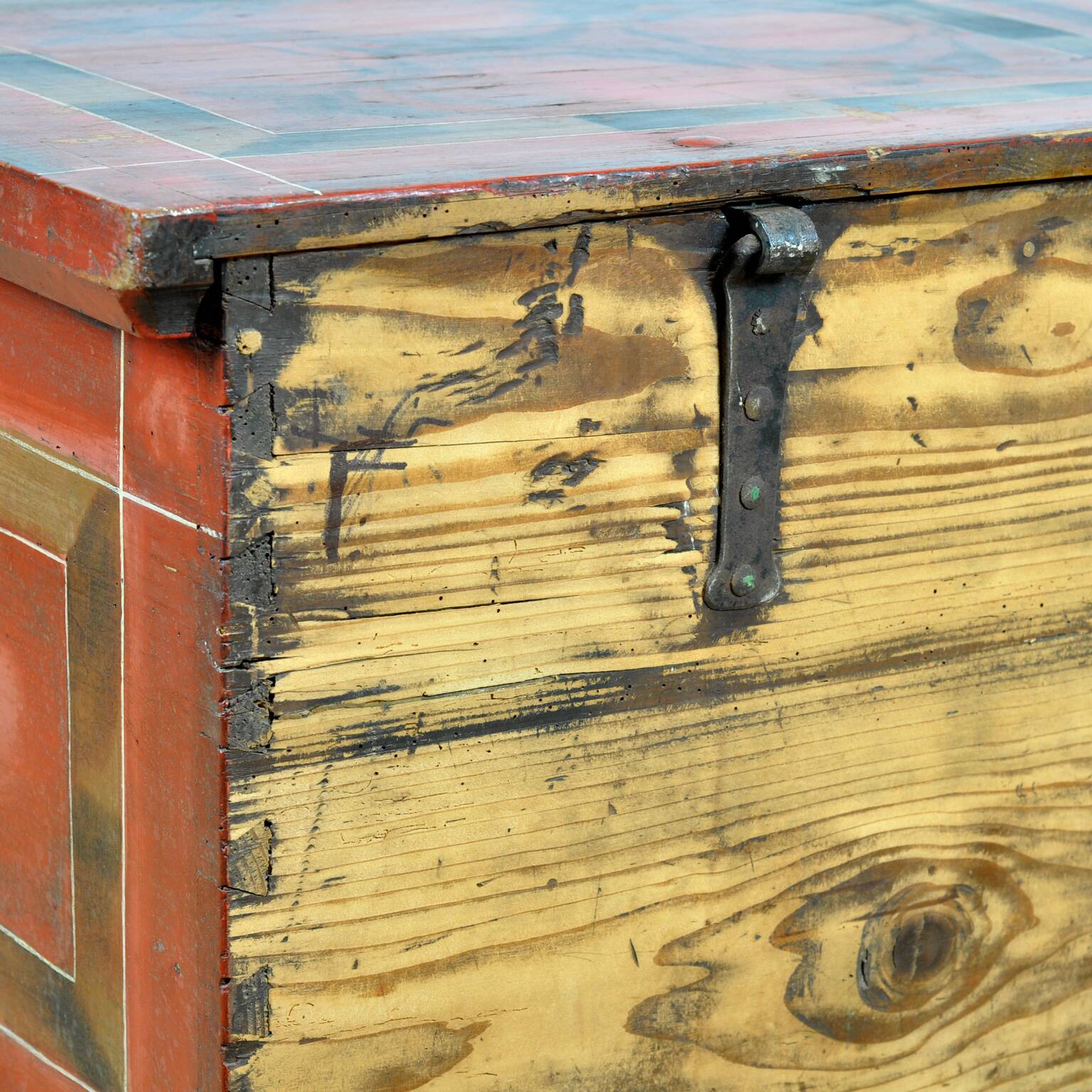 Folk-Art Bridal Chest, anno 1829