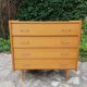 Commode en chêne clair 1960