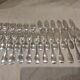 12 fish cutlery sets 24p silver plated metal goldsmith Francia uni-flat