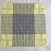 3 red/yellow bistro napkins 47 x 47