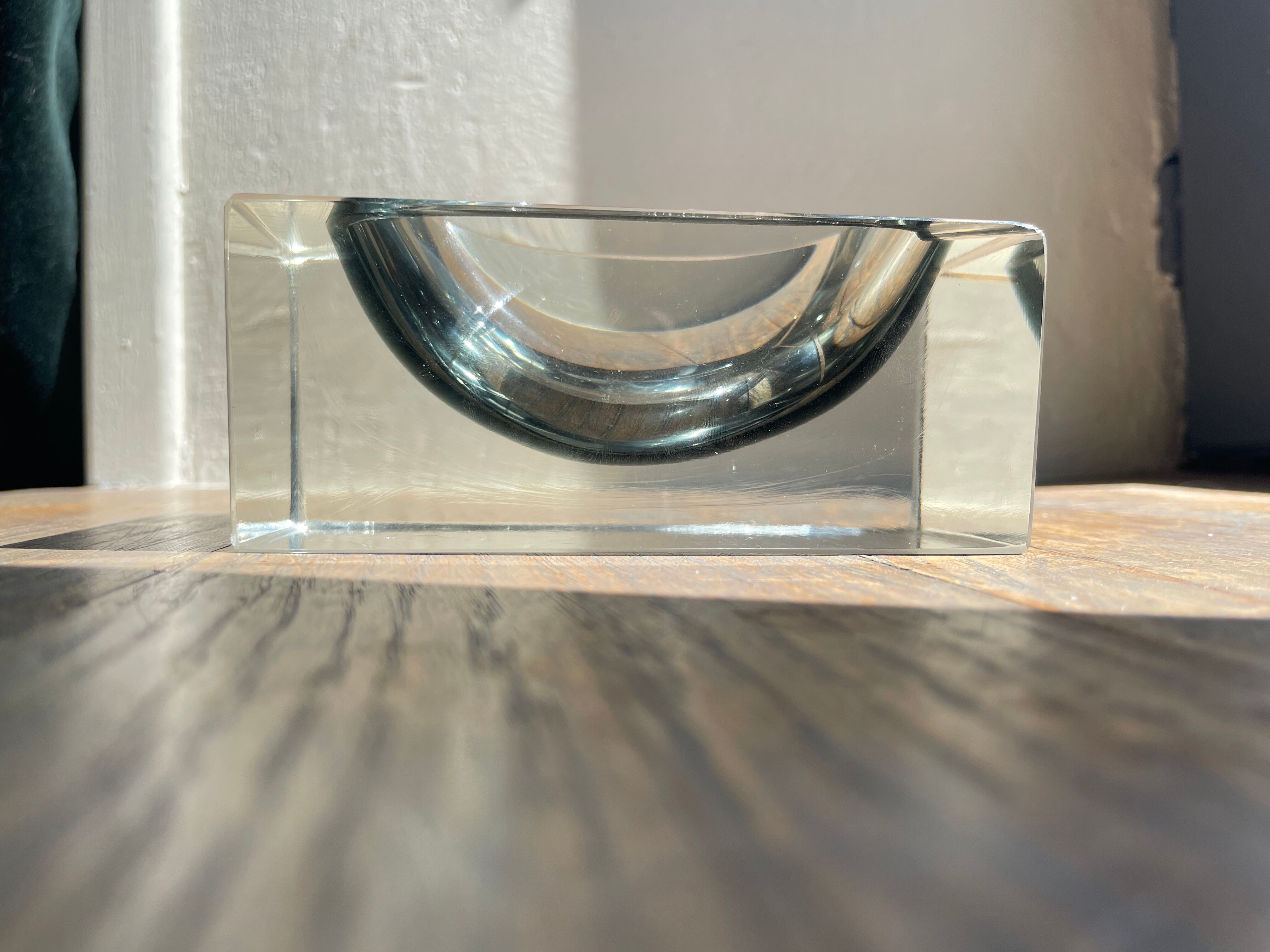 Old ashtray vintage murano glass