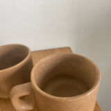 Duo de tasses à café en grès