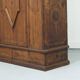 Painted Folk Art Bridal Cupboard