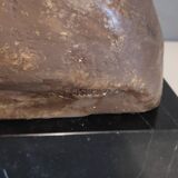 Bust of Mermoz in plaster by Giuseppe Carli (1915-1987)