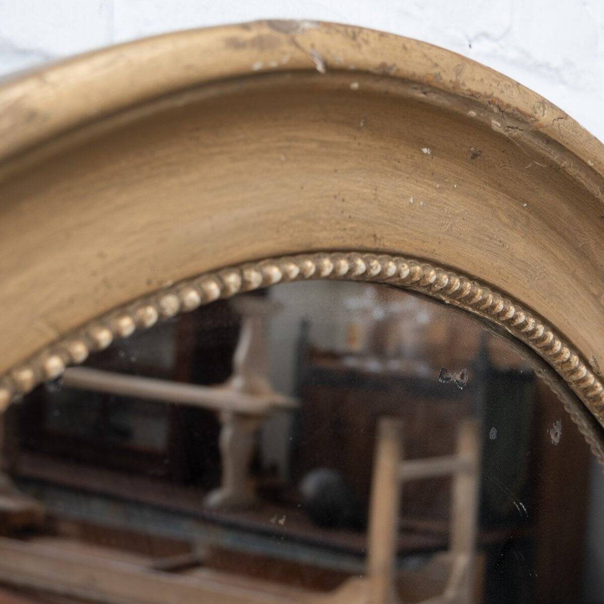 Large Oval Mirror, France, 19th Century