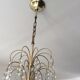 Crystal grapevine waterfall chandelier 60s-70s